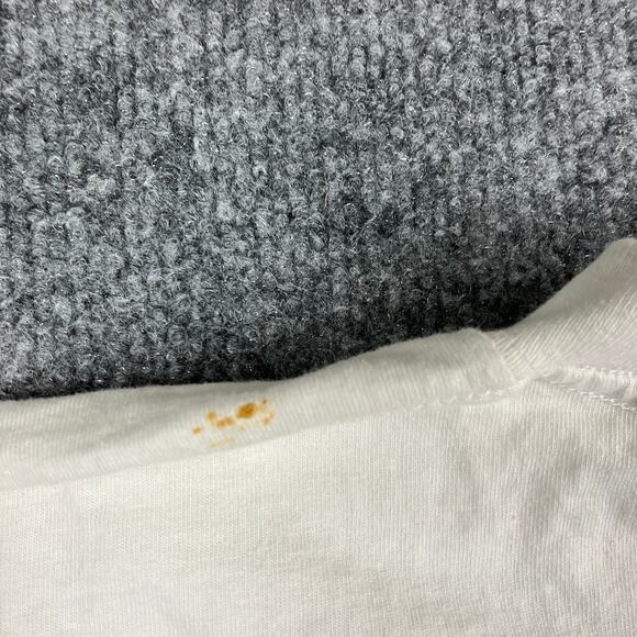 Ecological T-Shirt Mens Size XXL White Costa Rica Embroidered Tropical Tee - Picture 7 of 9